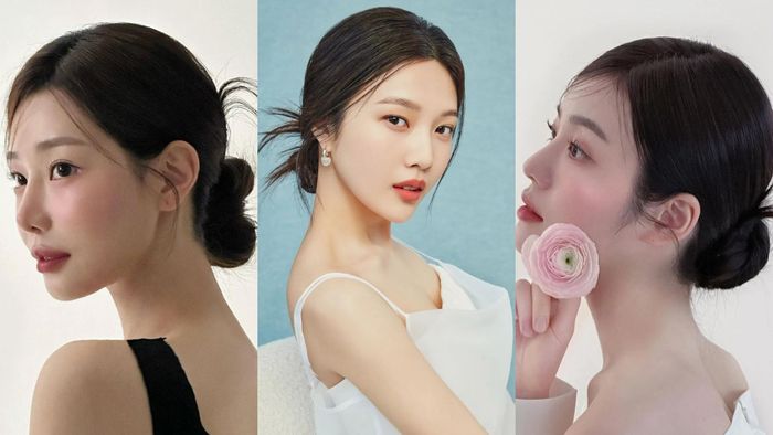 Kiểu búi tóc thấp